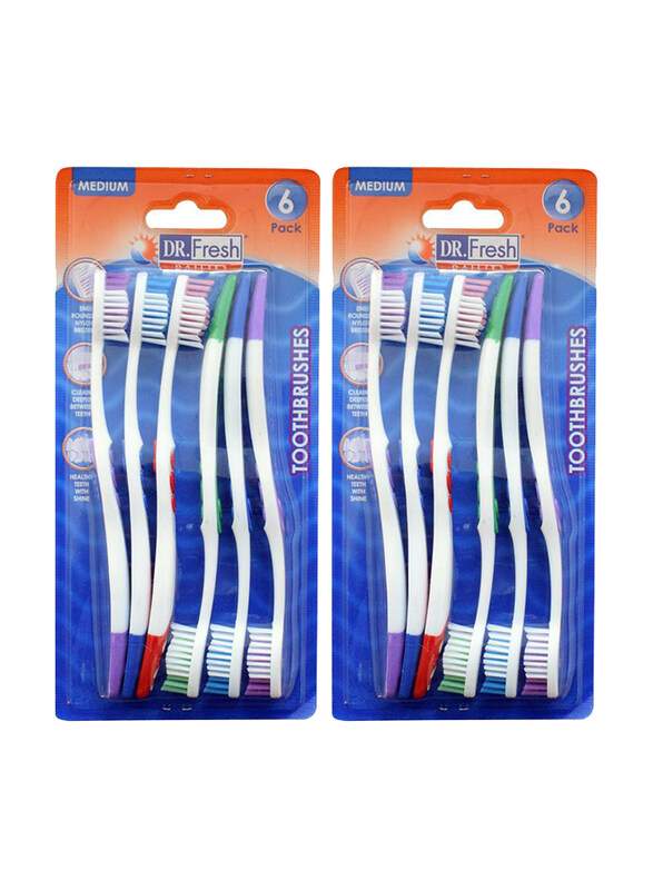 

Dr.Fresh Mix Toothbrushes, 12 Pieces