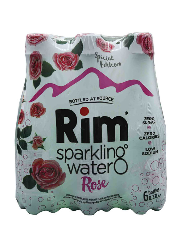 

Rim Rose Sparkling Water, 6 x 330ml