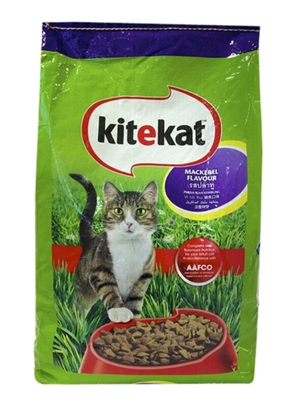 

Kitekat Mackerel Flavour Dry Adult Cat Food, 7kg