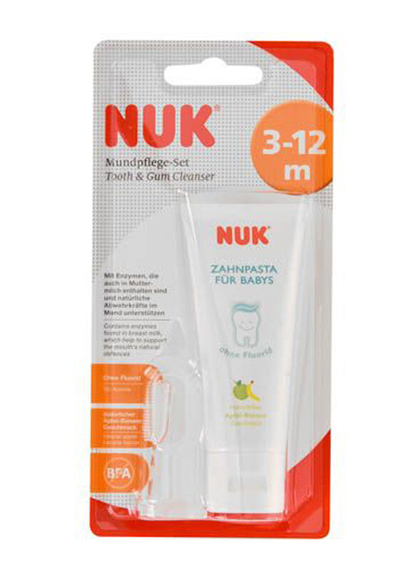 

Nuk Tooth And Gum Cleanser Set