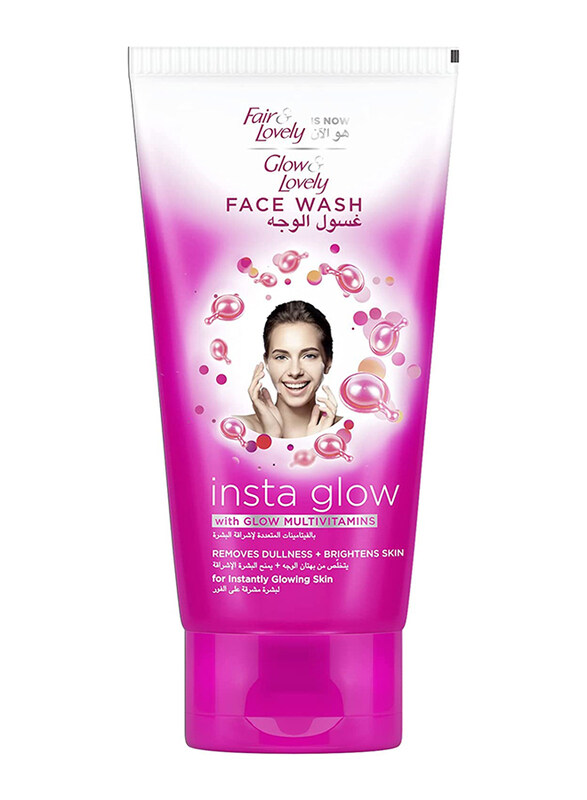

Glow & Lovely Insta Glow Multivitamins Face Wash, 150g