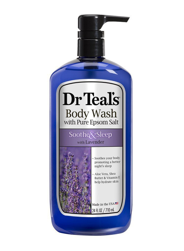 Dr. Teal's Epsom Salt Lavender Body Wash, 710ml