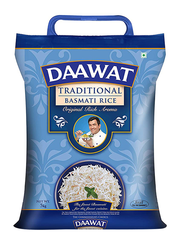 Daawat Traditional Basmati Rice, 5Kg