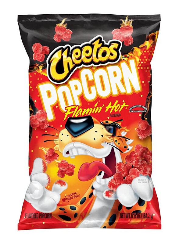 

Cheetos Popcorn Flamin Hot Chips, 6.25oz