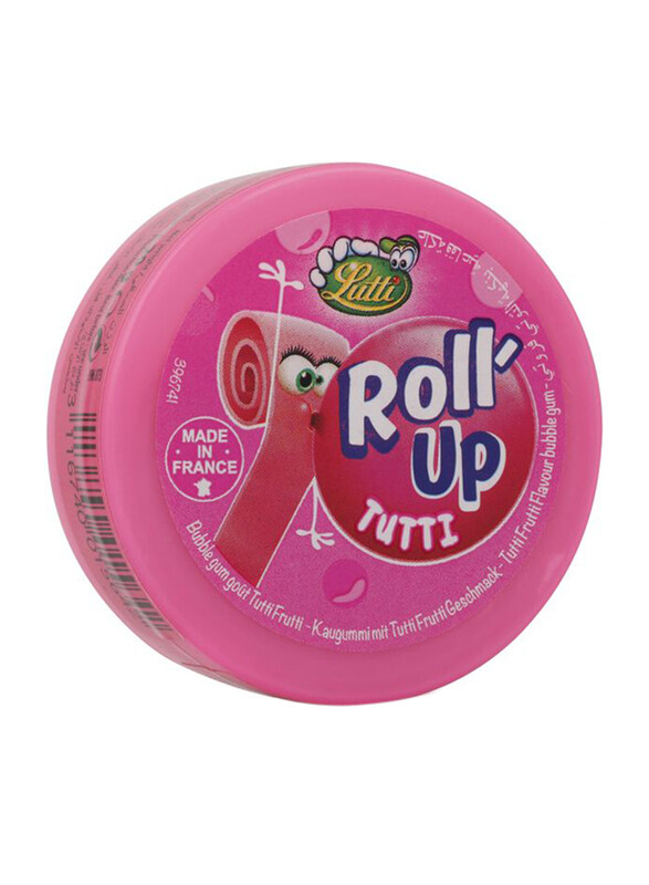 

Lutti Roll'up Tutti Tutti Frutti Bubble Gum, 29g