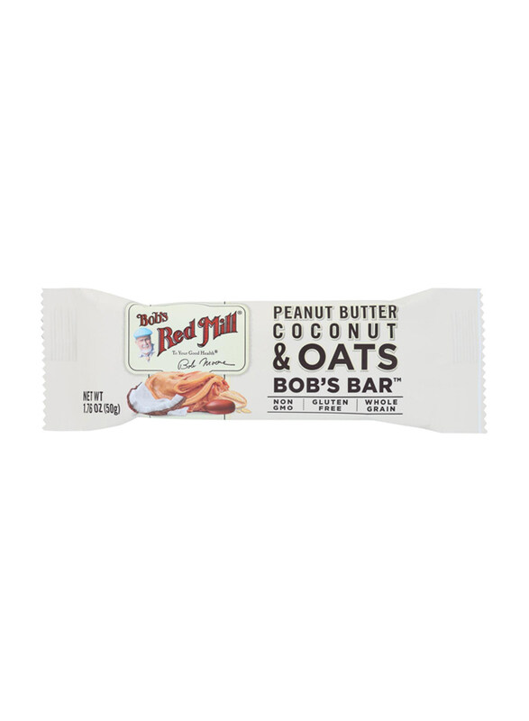 

Bob's Red Mill Peanut Butter Coconut & Oats Bar, 50g
