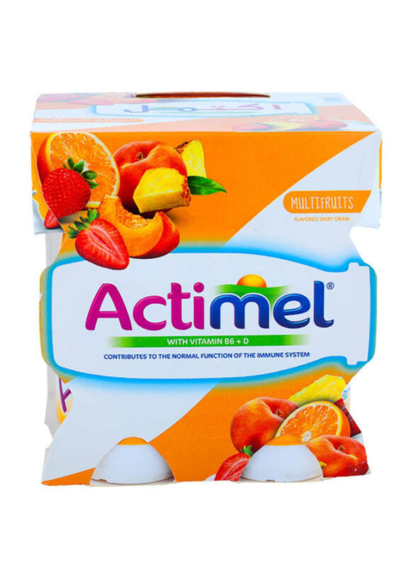 

Actimel Multi Fruit Dairy Drink, 4 x 93ml