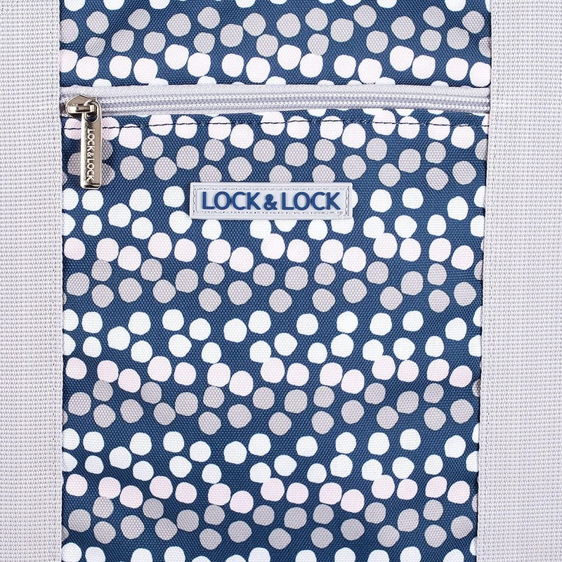 Lock & lock Pattern Bag, 20 Liters, Multicolour