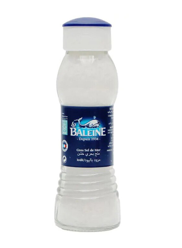 

La Baleine Coarse Sea Salt Grinder, 180g