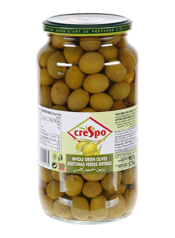 

Crespo Whole Green Olives, 575g