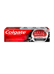 Colgate Optic White Charcoal Whitening Toothpaste, 75ml