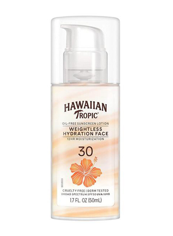 

Hawaiian Tropic Silk Hydration Weightless Sunscreen SPF30, 50ml