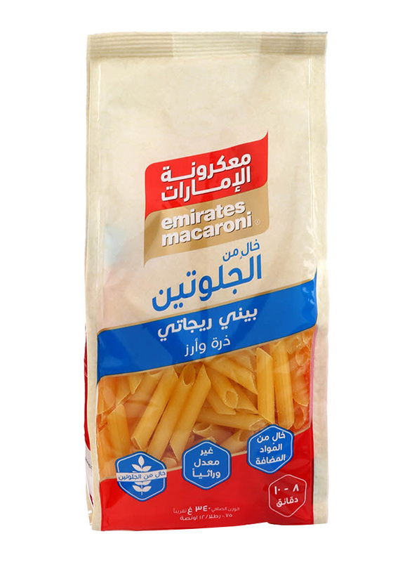 Emirates Gluten Free Macaroni Penne, 340g
