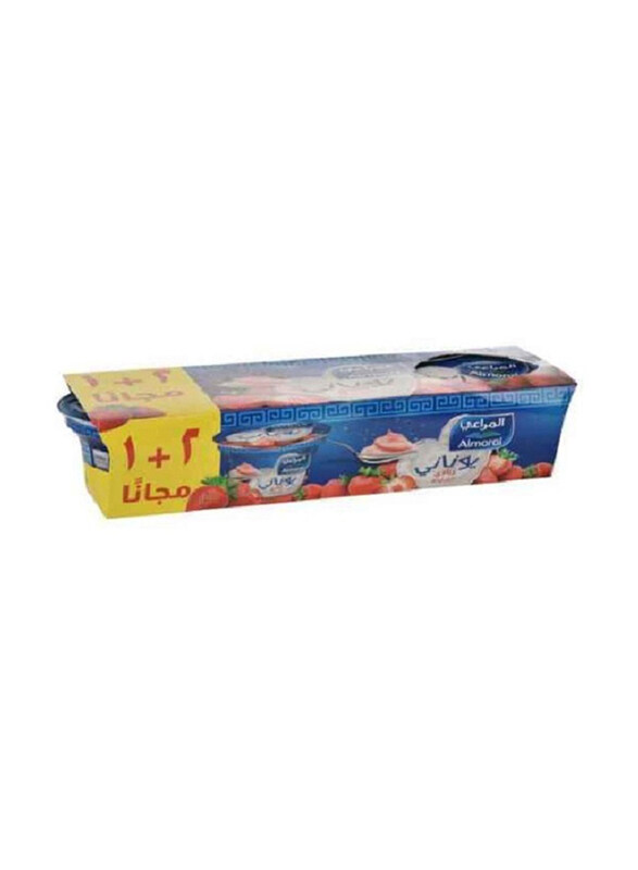 

Almarai Greek Strawberry Yogurt, 3 X 150g