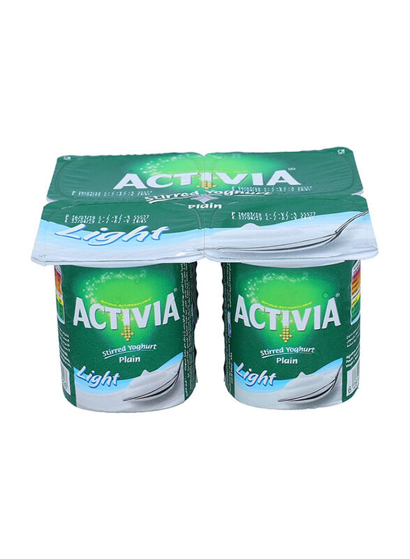 

Activia Low Fat Plain Yoghurt, 125g