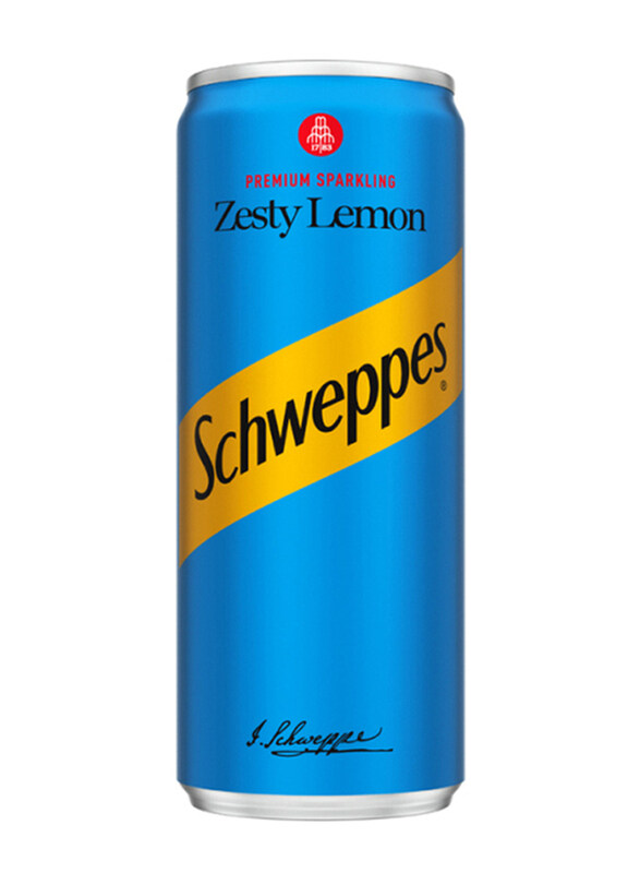 

Schweppes Zesty Lemon Soft Drink, 250ml