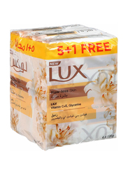 Lux Flawless Alurre Bar Soap, 6 x 120gm