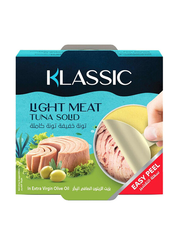 

Klassic Light Meat Tuna Olive Oil, 160g