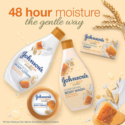 Johnson's Vita-Rich Smoothies Comforting Body Lotion with Yogurt/Honey/Oats, 400ml