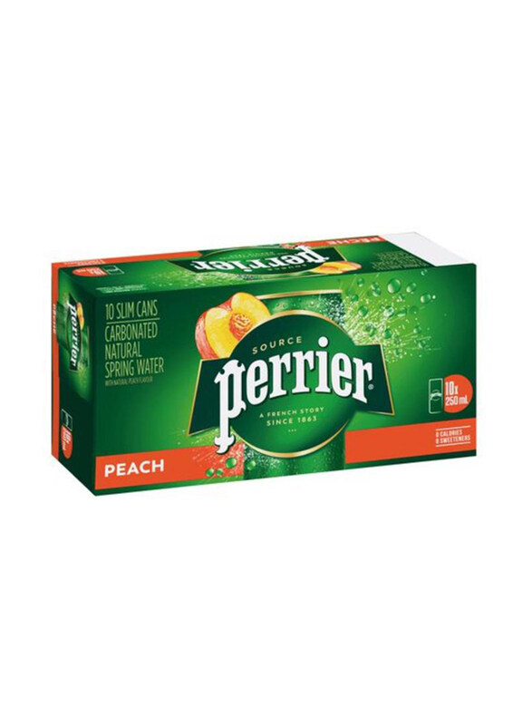 

Perrier Sparkling Water Peach, 10 x 250ml