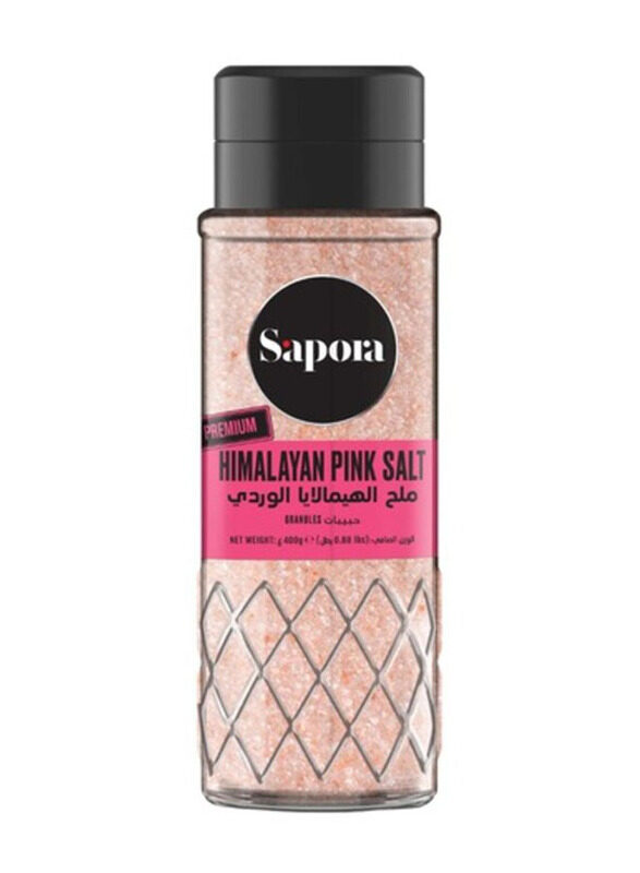 

Sapora Himalayan Pink Salt Crystals Bottle, 400g