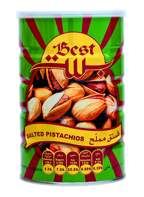 Best Salted Pistachios Can, 400g