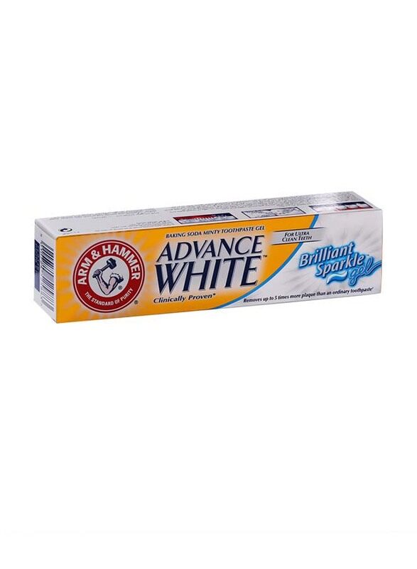 

Arm & Hammer Advance White Baking Soda Brilliant Spark Gel Toothpaste, 115g
