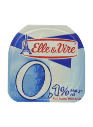 Elle & Vire Strawberry Light 0% Fat Yogurt, 125g