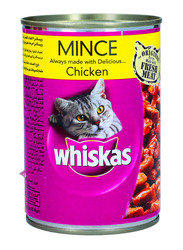 Whiskas Mince Chicken Wet Cat Food, 400g