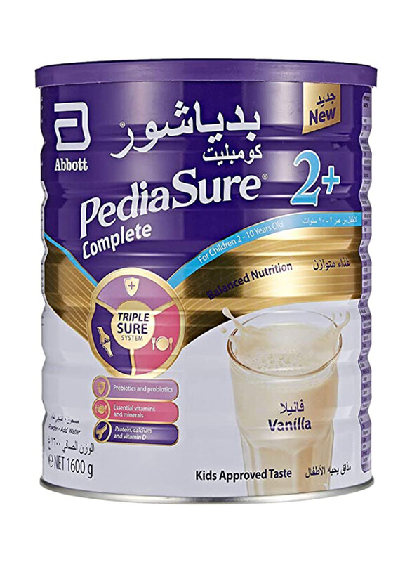 

Pediasure Complete Balance Nutrition 2+ Vanilla Formula Milk, 1600g
