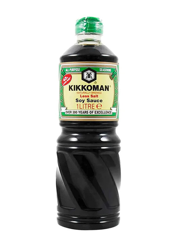 

Kikkoman Less Salt Soy Sauce, 1L