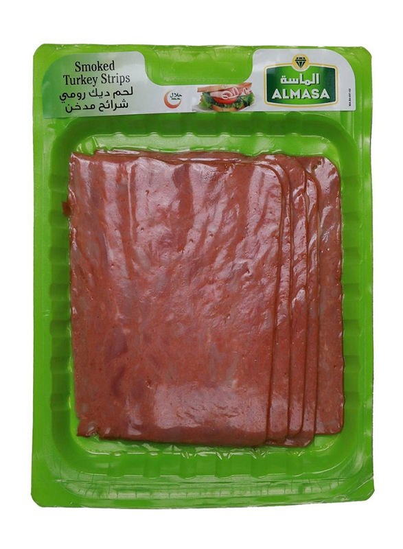 Almasa Smoked Turkey Strips, 200g