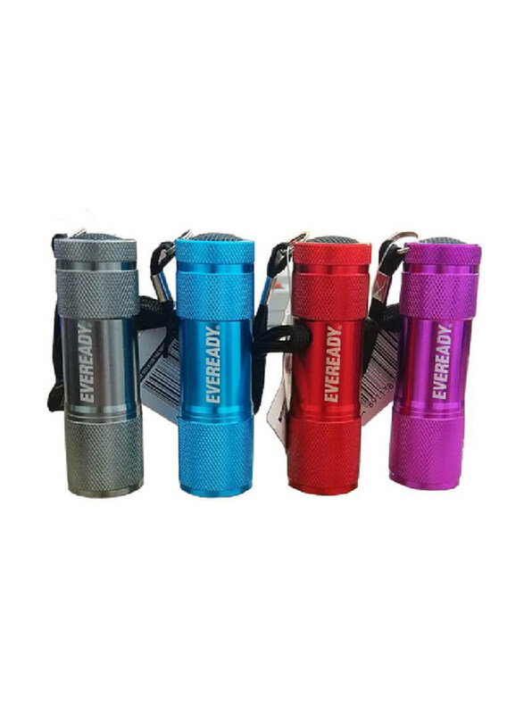 

Eveready Compact Metal LED Flashlight, Assorted Colours