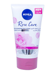 Nivea Organic Rose Care Deep Cleansing Face Scrub, 150ml