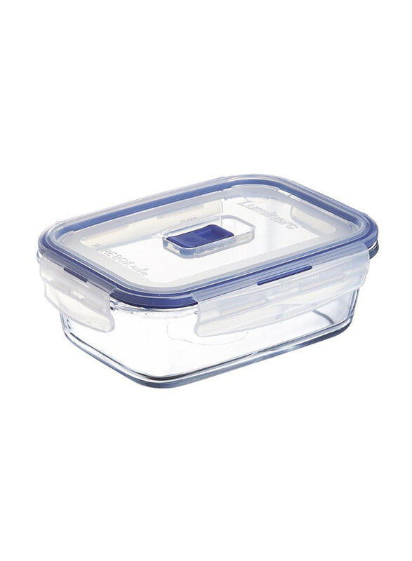 

Luminarc Hermetic Rectangular Glass Box, 820ml, Clear