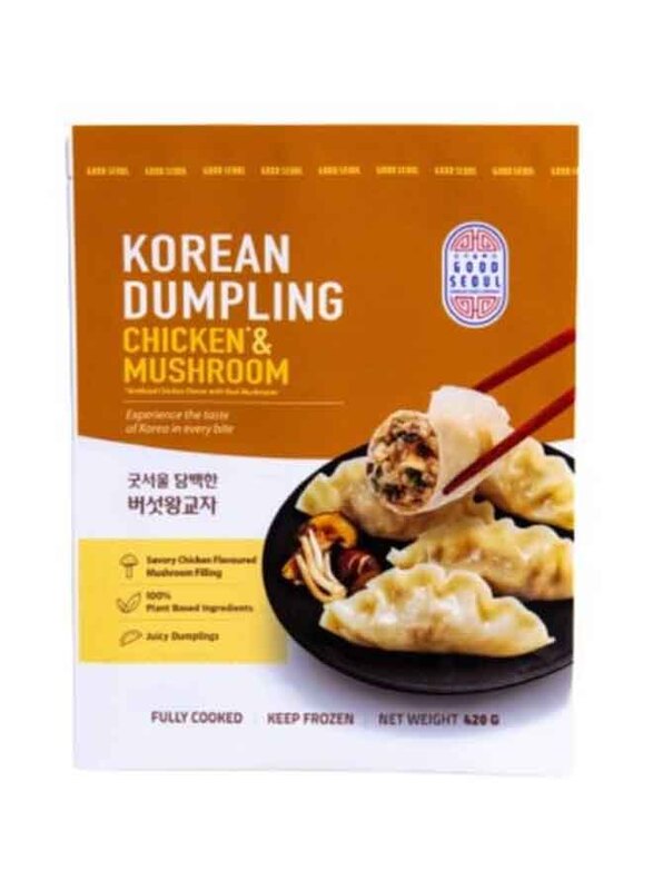 

Good Seoul Korn Dumpling Chicken & Mushroom, 420g