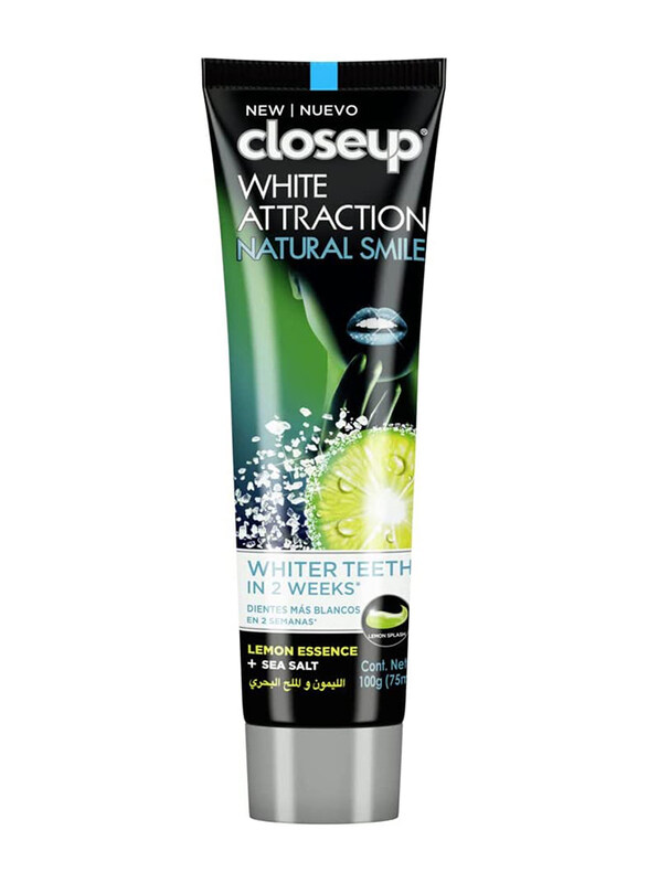 

Closeup Lemon Essence + Sea Salt Toothpaste, 75ml