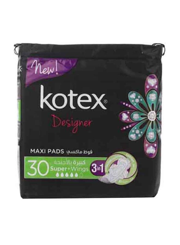 Kotex Maxi Slim Coco Super Wings, 6 Pack x 30 Pads