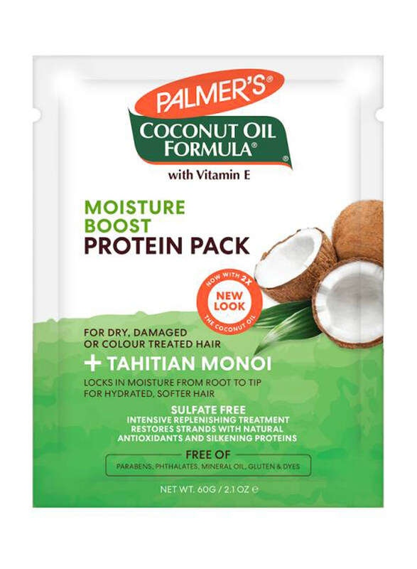 

Palmers Coconut Oil formula Moisture Boost Protein Pack for Damaged Hair, 60g