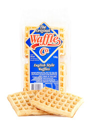 The Original Waffle Co English Style Waffles, 130g