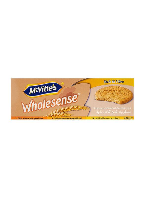 

McVitie's Wholesense Digestive Whole Wheat Biscuits, 400g