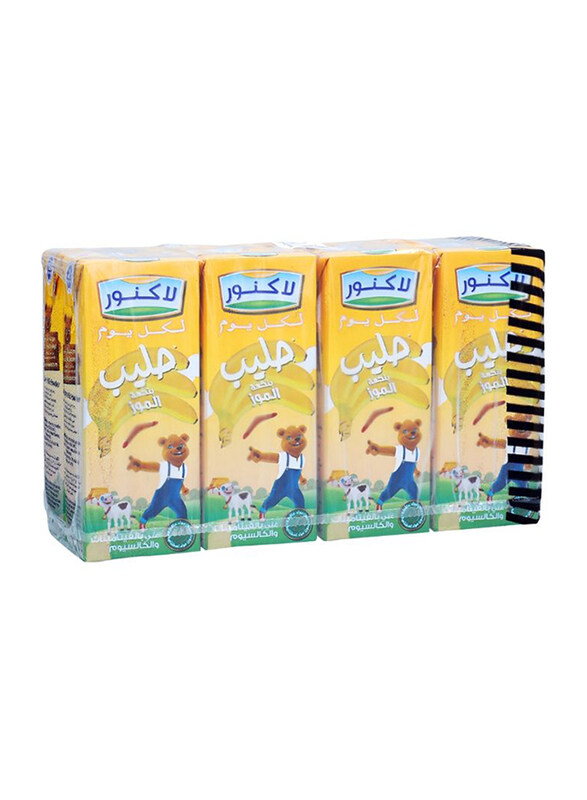 

Lacnor Banana Milk, 8x 180ml