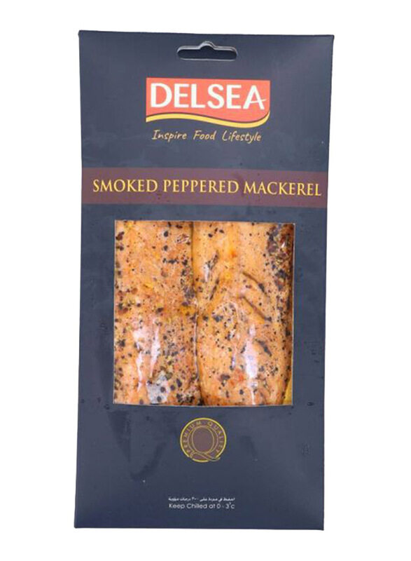 

Mitras Delsea Smoked Pepper Mackerel Fillt, 220g