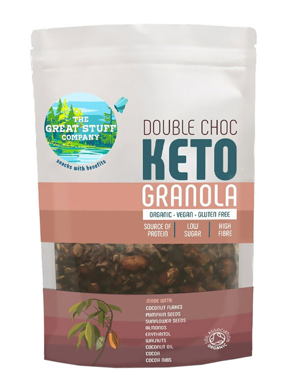 

The Great Stuff Company Double Choc Keto Granola, 250g
