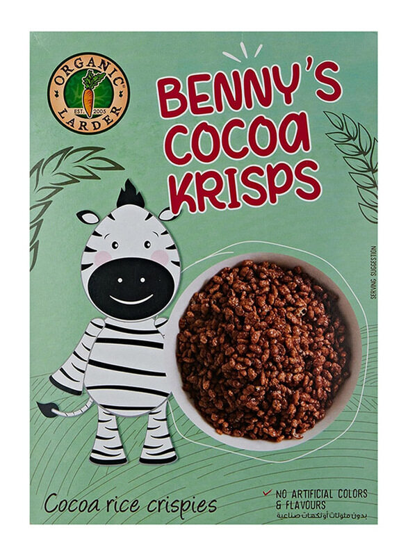 

Organic Larder Benny's Cocoa Krisps Cereal, 300g