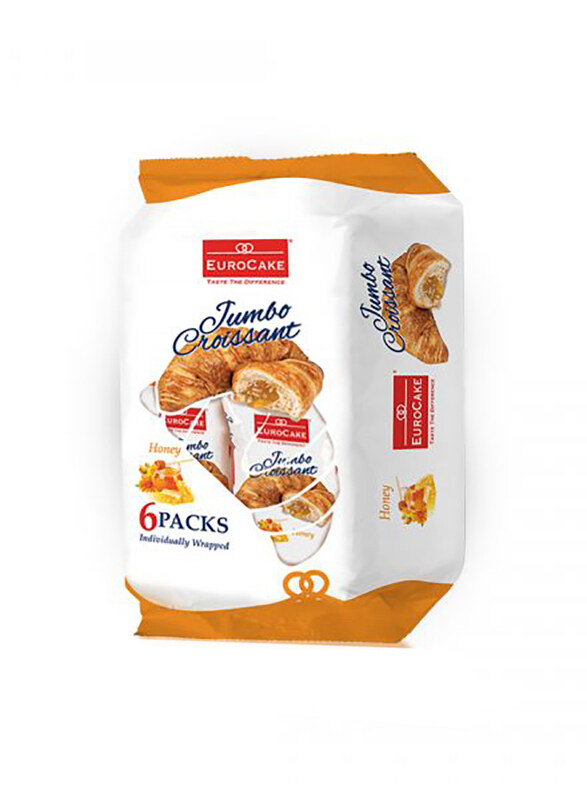 

Euro Cake Jumbo Honey Croissant, 2 Pieces x 330g