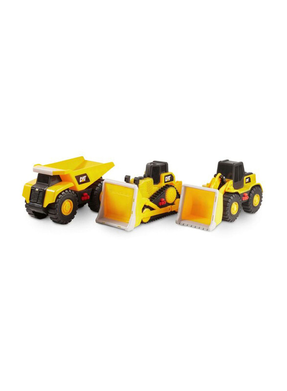 

CAT Tough Machines Lights & Sounds Assorted Play Vehicle, Ages 3+