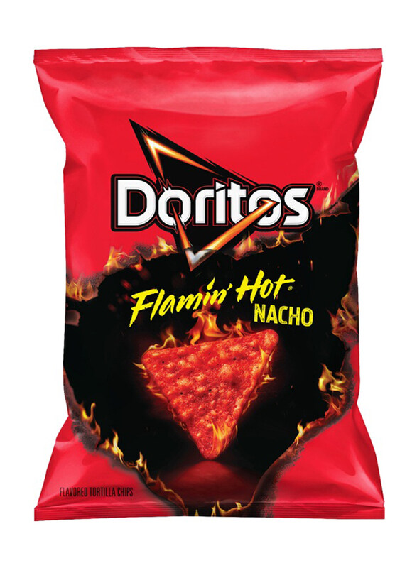 

Doritos Flamin' Hot Nacho Tortilla Chips, 3.2oz