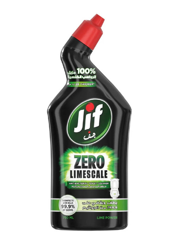 JIF Lime Power Hard Surface Toilet Cleaner, 750ml