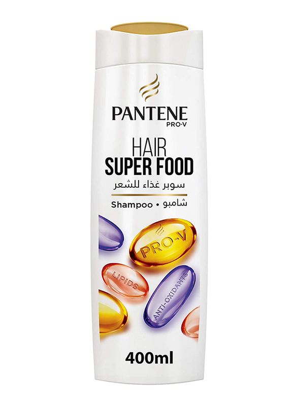 Pantene Superfood Shampoo, 400ml